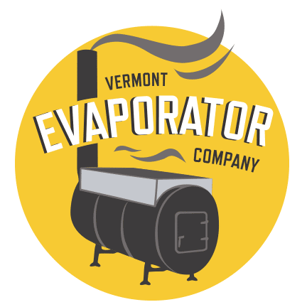 Vermont Evaporator Company Logo yellow background