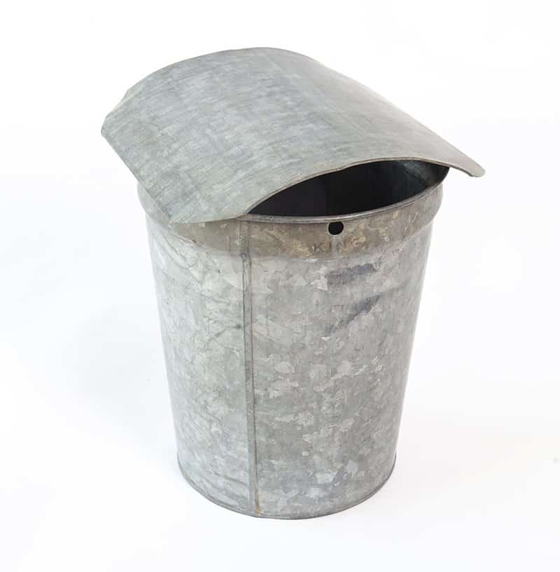 25 OLD GALVANIZED Sap Bucket COVERS LIDS PEAKED ROOF TOP Maple Syrup NEED MORE? 