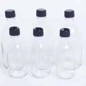 empty maple syrup bottles, set of 6