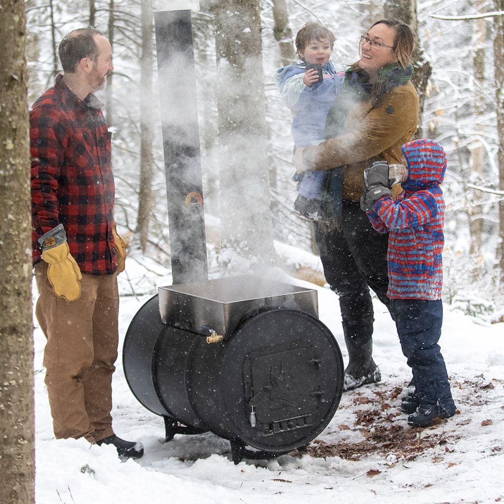 Making Maple Syrup - Vermont Evaporator Company - Maple Syrup Evaporator