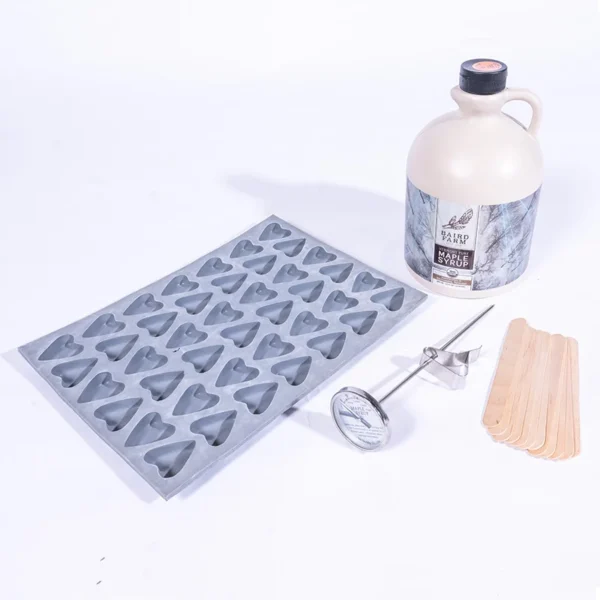 Maple Sugar Making Kit with Heart Mold